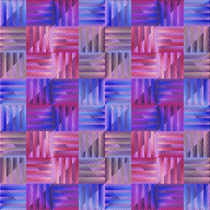 Round Machine Washable Transitional Lilac Purple Rug, wshpat2421pur