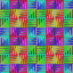 Square Patterned Green Modern Rug, pat2421