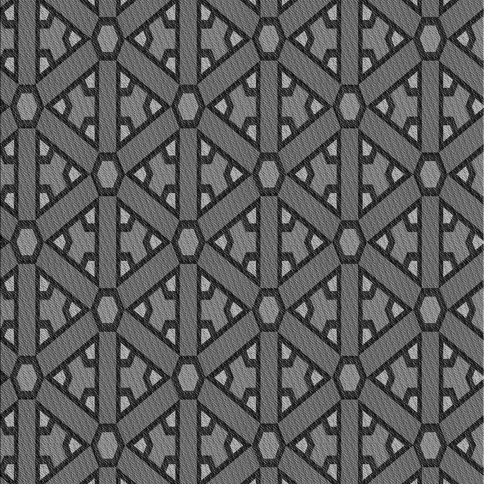 Machine Washable Transitional Gray Rug, wshpat2422gry