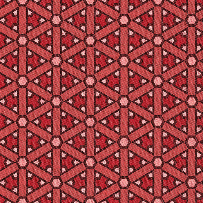 Round Machine Washable Transitional Red Rug, wshpat2422rd