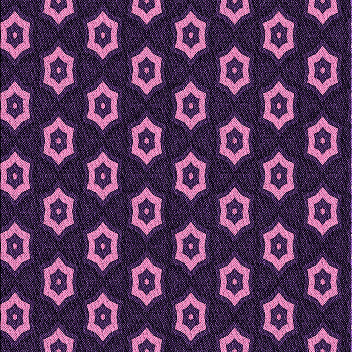 Patterned Orchid Purple Rug, pat2423pur