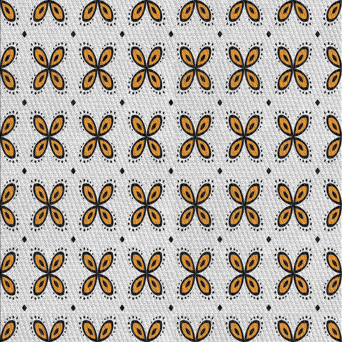 Patterned Off White Beige Novelty Rug, pat2424