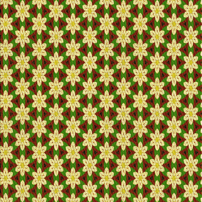 Patterned Saddle Brown Rug, pat2425yw