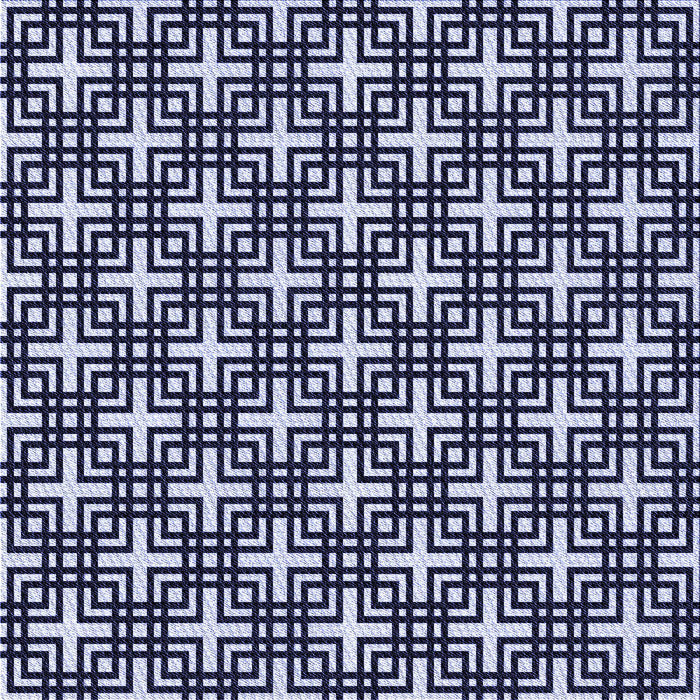 Round Patterned Night Blue Rug, pat2426blu