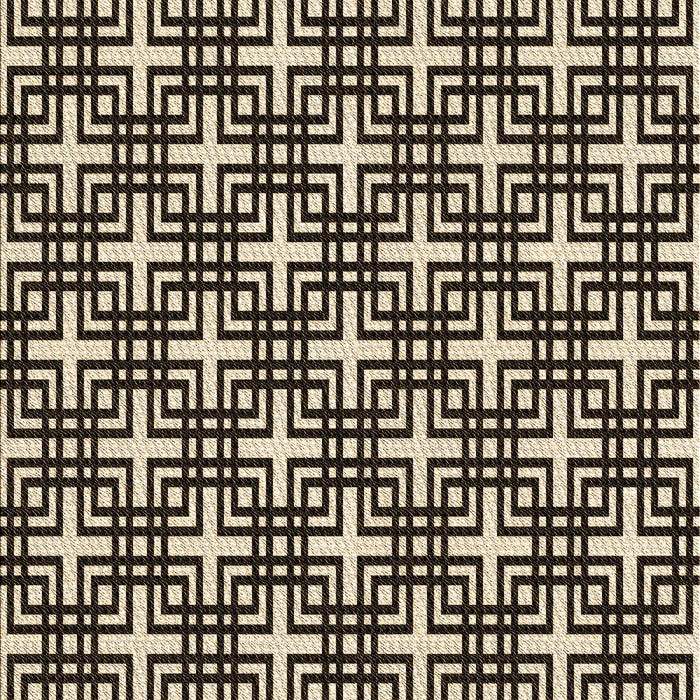 Patterned Midnight Gray Rug, pat2426brn