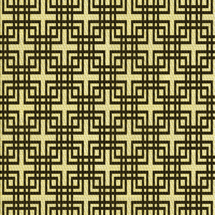 Patterned Black Brown Rug, pat2426yw