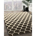 Machine Washable Transitional Chocolate Brown Rug in a Family Room, wshpat2427brn