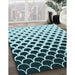 Patterned Medium Teal Green Rug in Family Room, pat2427lblu