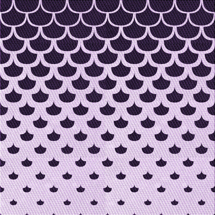 Round Patterned Blossom Pink Rug, pat2427pur