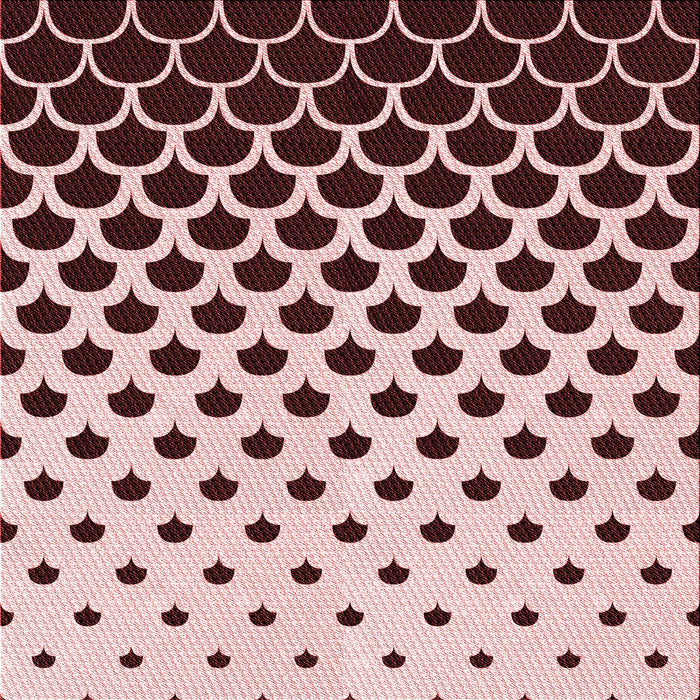 Round Patterned Pink Rug, pat2427rd