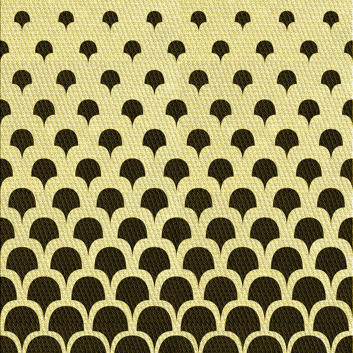 Patterned Bakers Brown Rug, pat2427yw