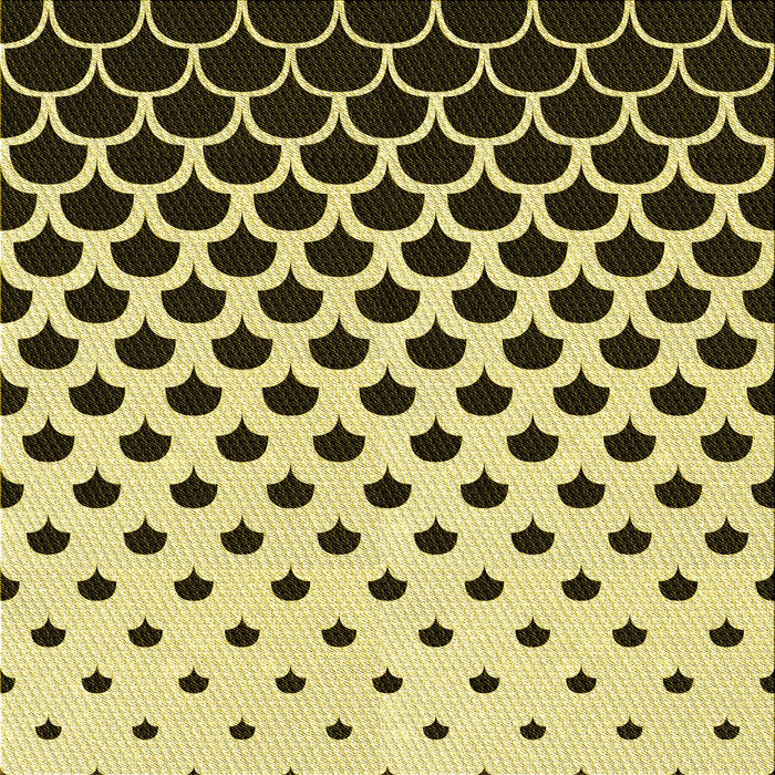 Round Machine Washable Transitional Bakers Brown Rug, wshpat2427yw