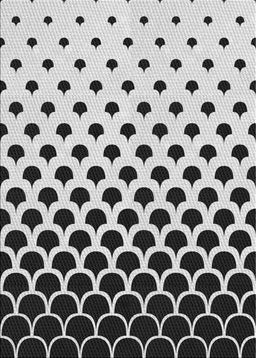 Patterned Platinum Gray Novelty Rug, pat2427