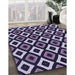 Machine Washable Transitional Night Blue Rug in a Family Room, wshpat2428blu