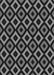 Patterned Midnight Gray Rug, pat2428gry