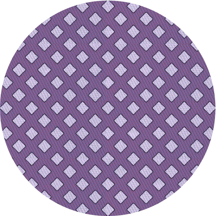 Square Machine Washable Transitional Purple Mimosa Purple Rug in a Living Room, wshpat2429blu