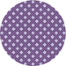 Square Patterned Purple Mimosa Purple Rug, pat2429blu