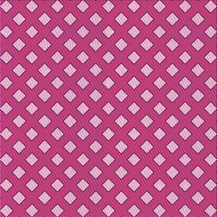 Round Patterned Raspberry Red Rug, pat2429pur