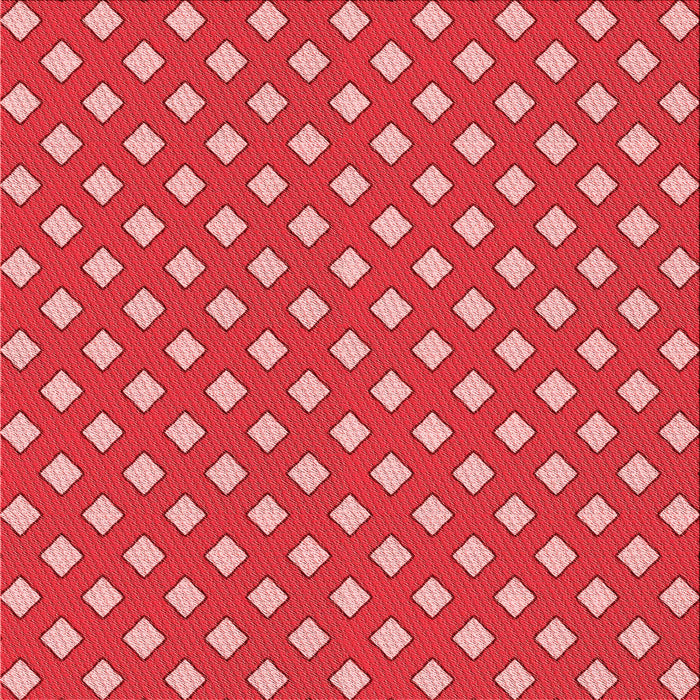 Round Patterned Red Rug, pat2429rd