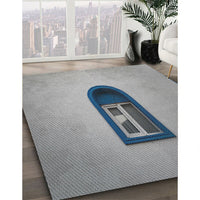 Patterned Gray Novelty Rug, pat242