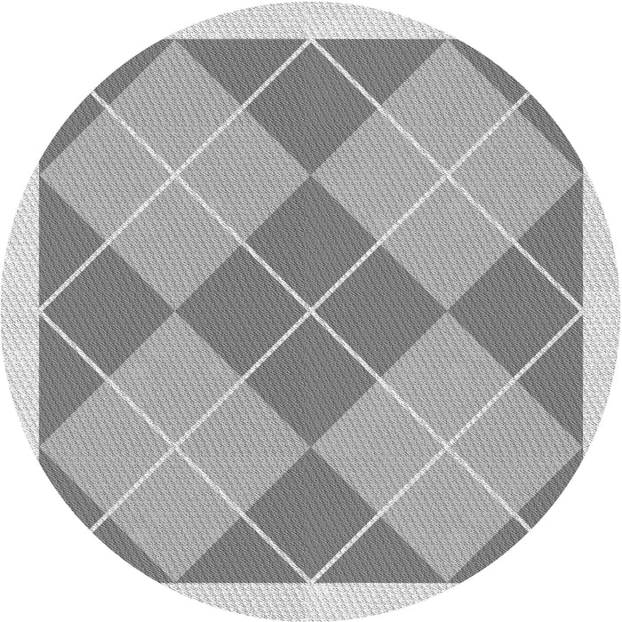 Square Machine Washable Transitional Gray Rug in a Living Room, wshpat243gry