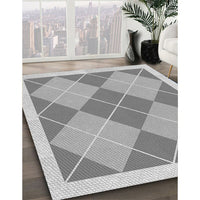 Patterned Gray Rug, pat243gry