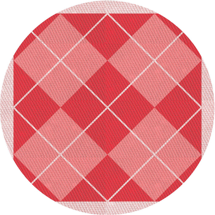 Square Machine Washable Transitional Pastel Pink Rug in a Living Room, wshpat243rd