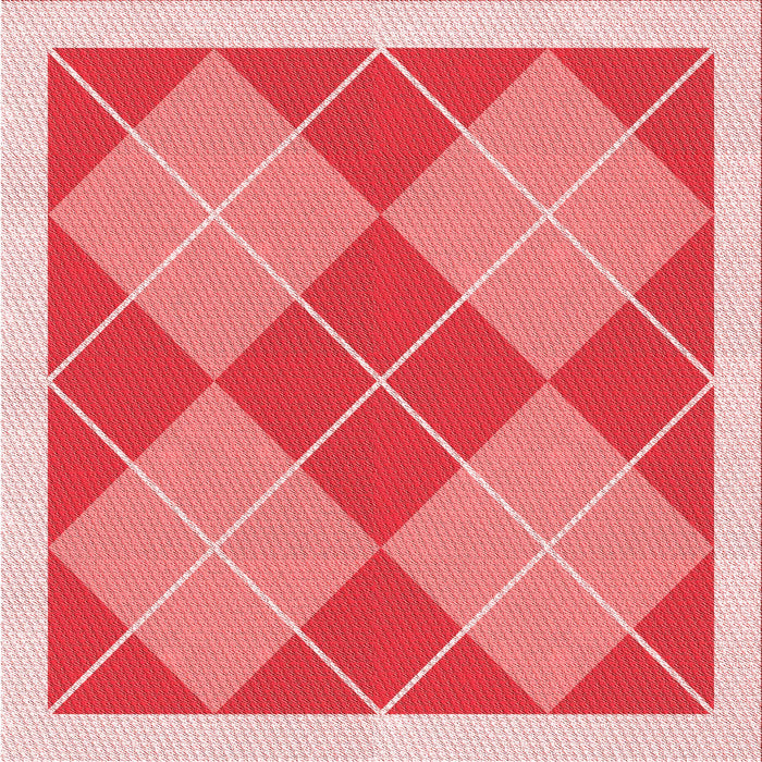 Round Machine Washable Transitional Pastel Pink Rug, wshpat243rd