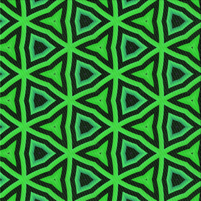 Round Patterned Lime Green Rug, pat2430grn