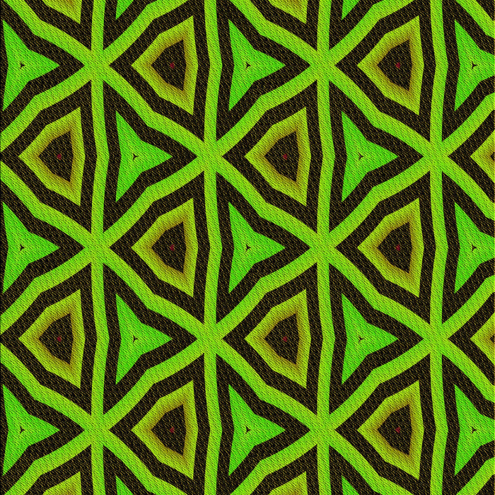 Patterned Green Rug, pat2430yw