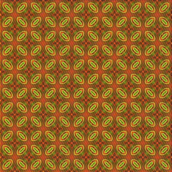 Round Machine Washable Transitional Tomato Red Rug, wshpat2431yw