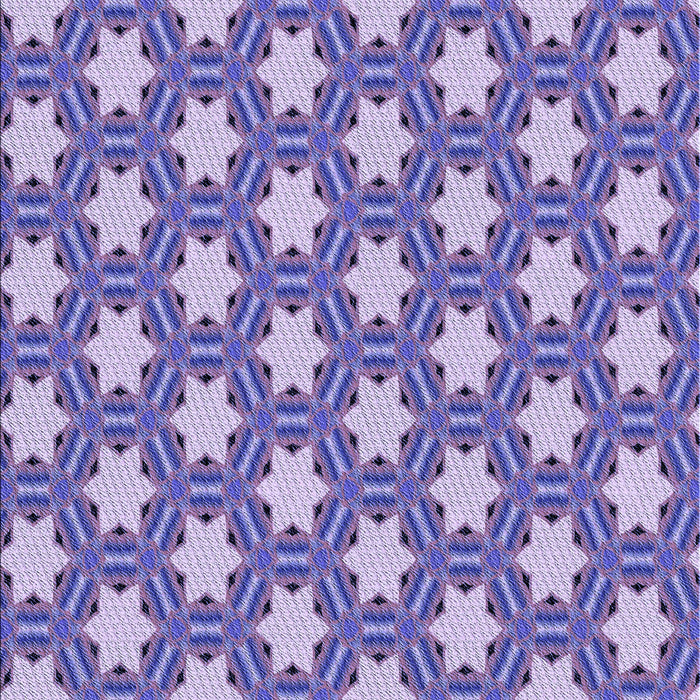 Patterned Slate Blue Rug, pat2432blu