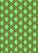 Patterned Green Rug, pat2432grn