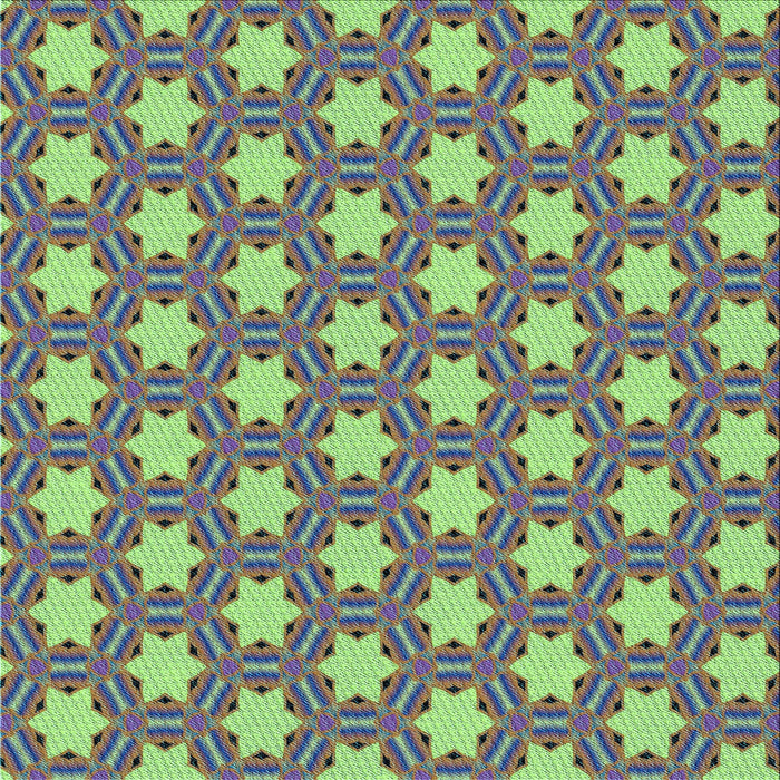 Round Patterned Purple Rug, pat2432lblu