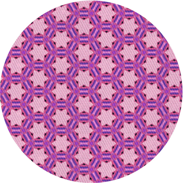 Square Machine Washable Transitional Magenta Pink Rug in a Living Room, wshpat2432pur