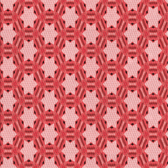 Machine Washable Transitional Pastel Red Pink Rug, wshpat2432rd