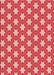 Patterned Pastel Red Pink Rug, pat2432rd