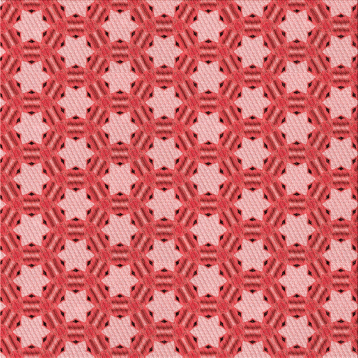 Round Machine Washable Transitional Pastel Red Pink Rug, wshpat2432rd