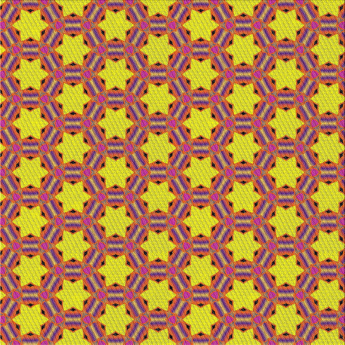 Square Patterned Bright Maroon Red Novelty Rug, pat2432