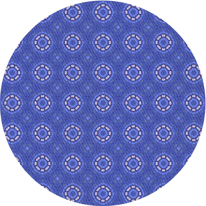 Square Machine Washable Transitional Light Slate Blue Rug in a Living Room, wshpat2433blu