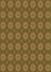 Machine Washable Transitional Dark Bronze Brown Rug, wshpat2433org