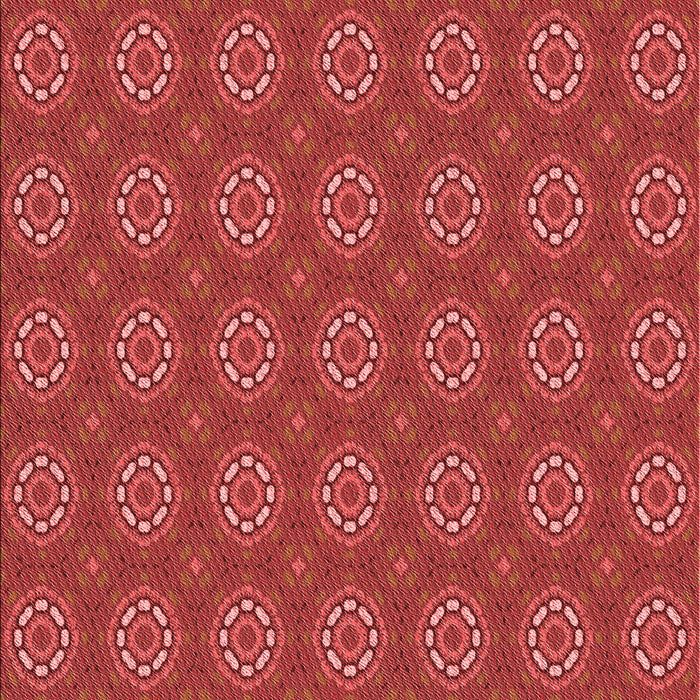 Patterned Orange Rug, pat2433rd