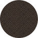 Square Patterned Dark Brown Rug, pat2434brn