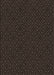 Machine Washable Transitional Dark Brown Rug, wshpat2434brn