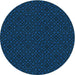 Square Patterned Blue Rug, pat2434lblu