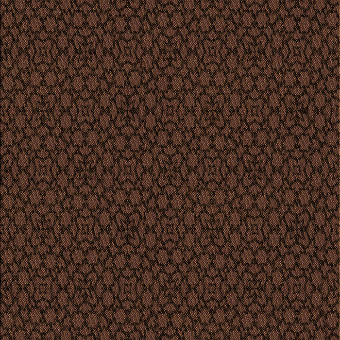 Machine Washable Transitional Saddle Brown Rug, wshpat2434org