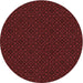 Square Machine Washable Transitional Night Red Rug in a Living Room, wshpat2434rd