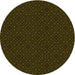 Square Patterned Dark Bronze Brown Rug, pat2434yw