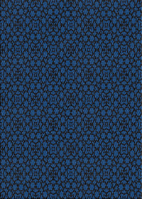 Machine Washable Transitional Night Blue Rug, wshpat2434