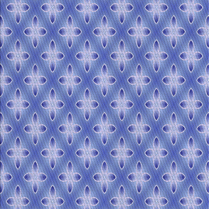 Patterned Denim Blue Rug, pat2435blu